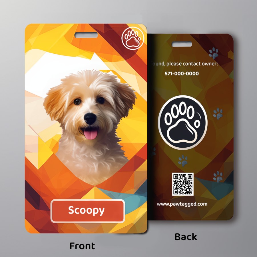 Personalized Pet ID tags